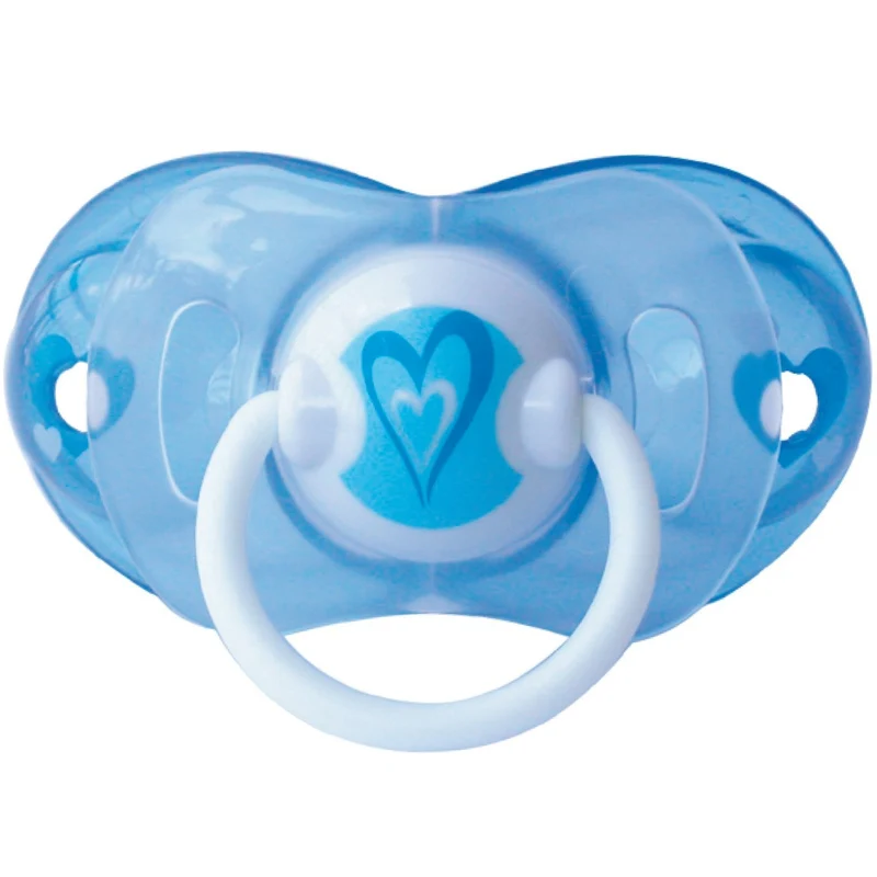 Succhietto Elemed Magic Intelligente Tettarella Anatomica Silicone Mis.1 Azzurro Cuore