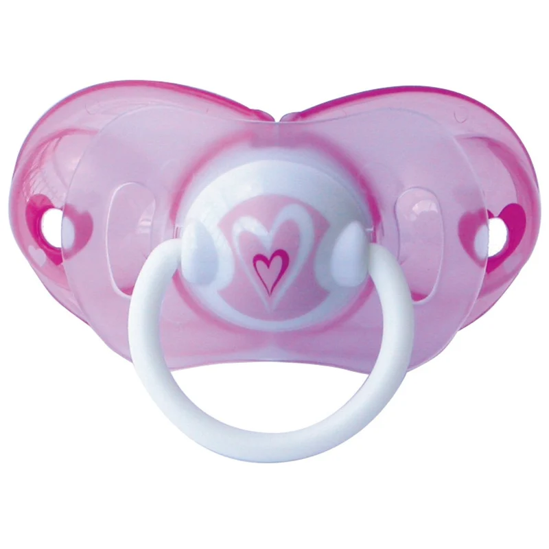 Succhietto Elemed Magic Intelligente Tettarella Anatomica Silicone Mis.1 Rosa Cuore