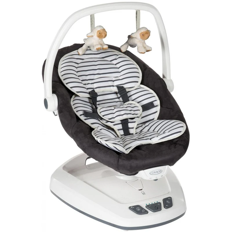 Sdraietta A Dondolo Graco Move With Me Bretone Stripe