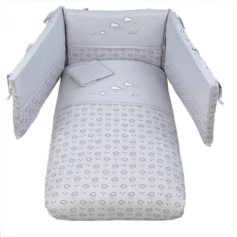 Completo Piumone Picci Space Grigio