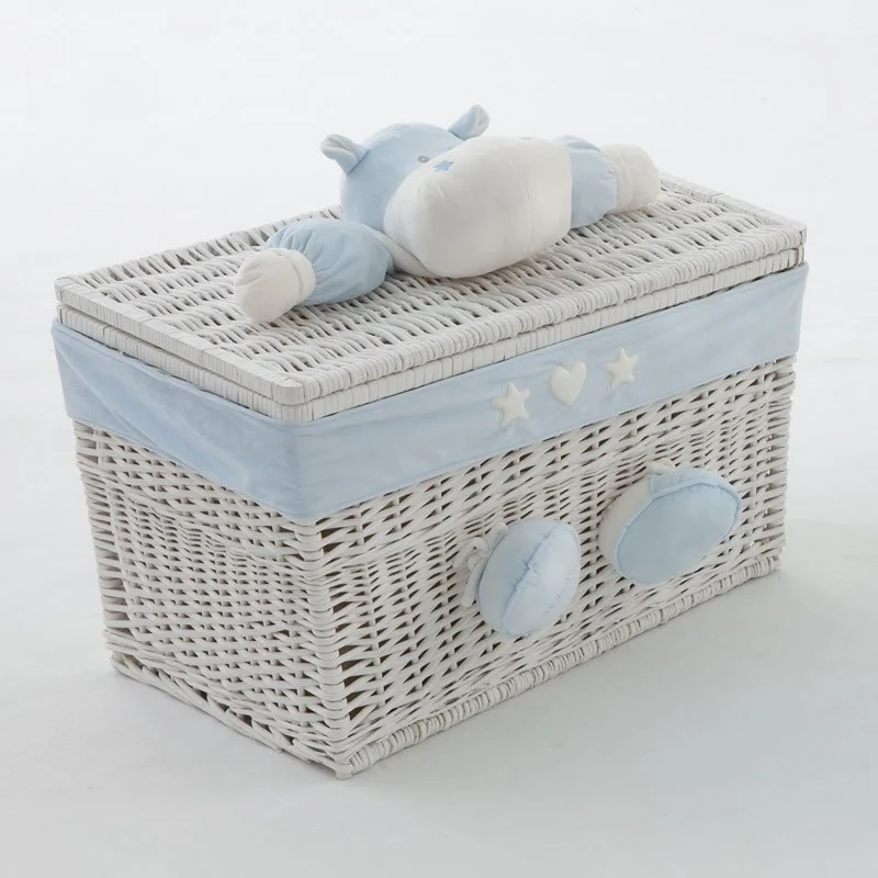 Baule Nanan Bombo Medio Azzurro