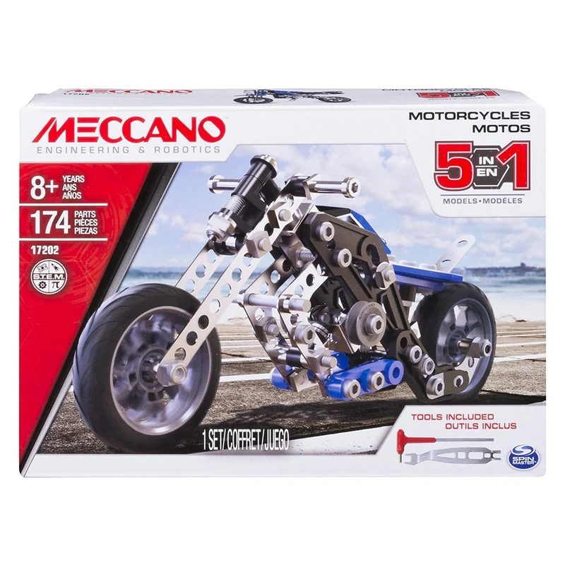 Costruzioni Meccano Motocicletta 5 In 1