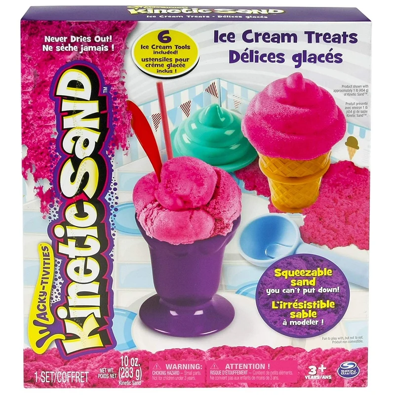 Sabbia Modellabile Kinetic Sand Playset Gelateria