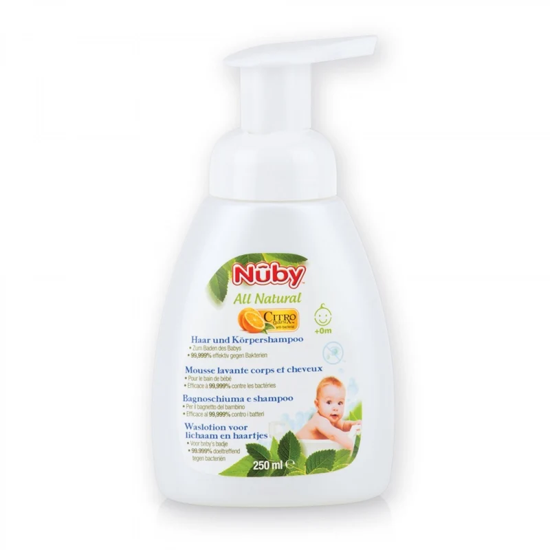 Bagnoschiuma E Shampoo Nuby Citroganix 250 Ml