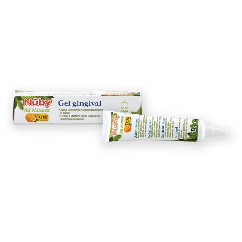 Gel Per Dentizione Nuby Citroganix 15gr