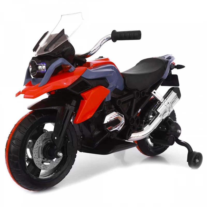 Moto Elettrica Lamas Toys Similare Al Modello Bmw Gs Flower Rosso