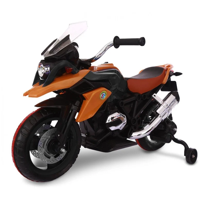 Moto Elettrica Lamas Toys Similare Al Modello Bmw Gs Flower Arancio