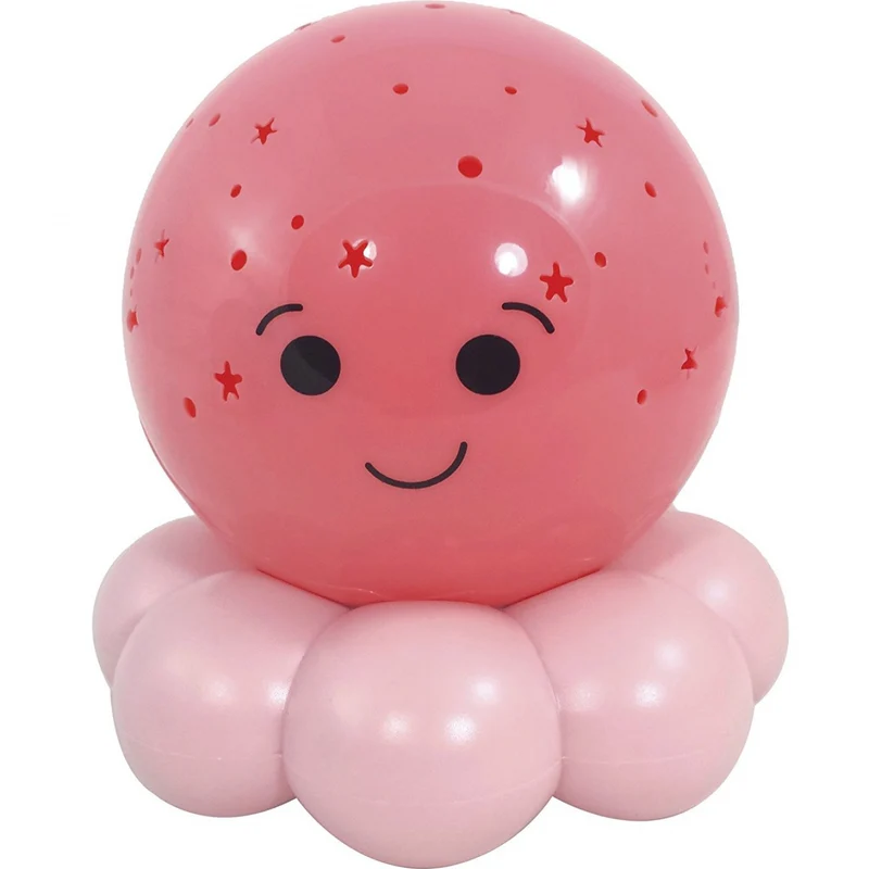 Proiettore Cloud B Twinkles To Go Octo Pink