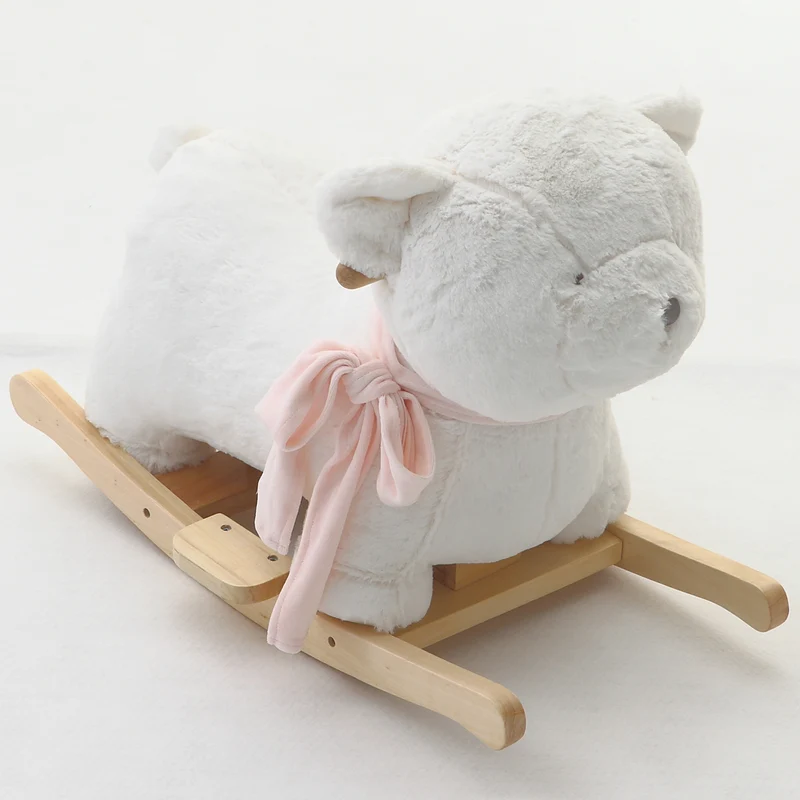 Dondolo Nanan Batuffolo Sciarpa Rosa
