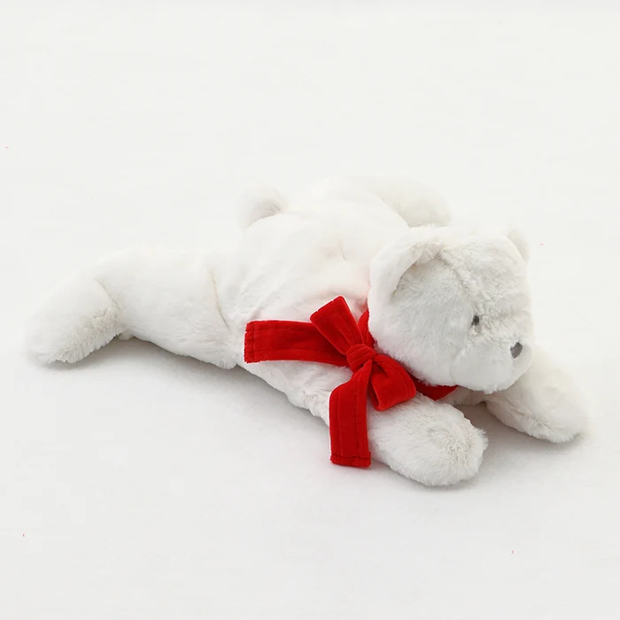 Peluche Nanan Batuffolo Sciarpa Rossa 40 Cm