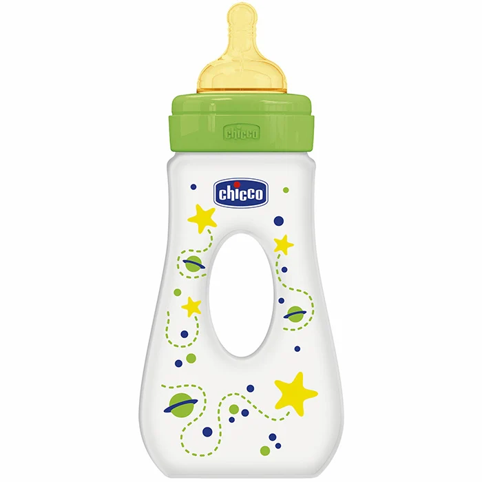 Biberon Passeggio Chicco 240 Ml Tettarella In Caucciã¹