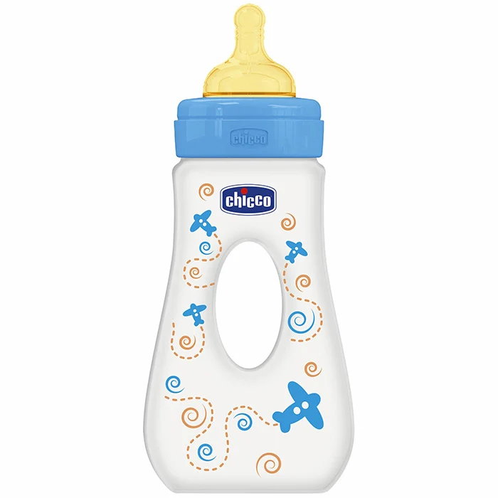 Biberon Passeggio Chicco Boy 240 Ml Tettarella In Caucciã¹