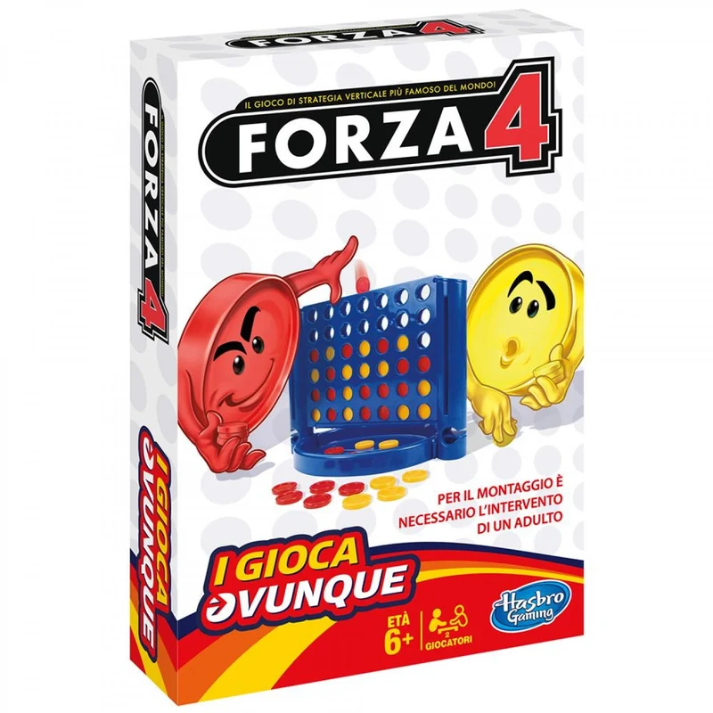 Gioco Da Tavolo Hasbro Forza 4 Travel