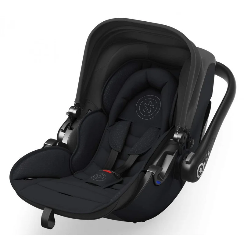 Kiddy Evolution Pro 2 Ovetto Con Funzione Sdraio Gruppo 0+ 15 Mesi Max. 13 Kg Collezione 2019, Nero Midnight