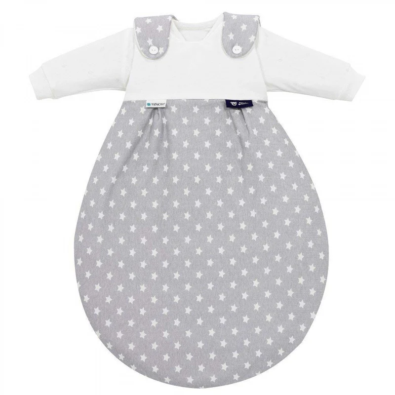 Sacco Nanna Alvi Tencel Stars Silver 3 Pz Misura 2-3 Mesi