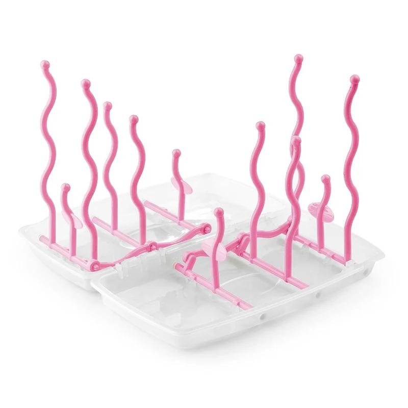 Scolabiberon Nuvita Sgocciolatore Pieghevole Rosa