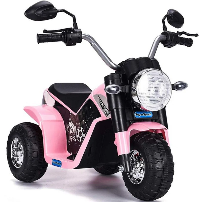 Moto Triciclo Lamas Toys Baby Rosa