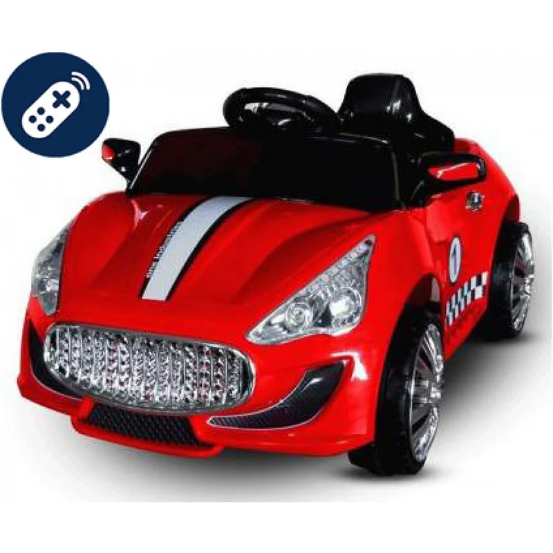 Auto Elettrica Lamas Toys Sport Similare Jaguar Con Telecomando Rosso