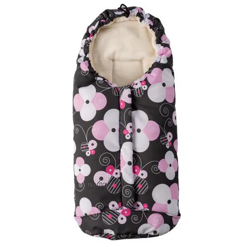 Sacco Per Seggiolino Auto E Carrozzina Nuvita Ovetto Pop Butterfly Beige