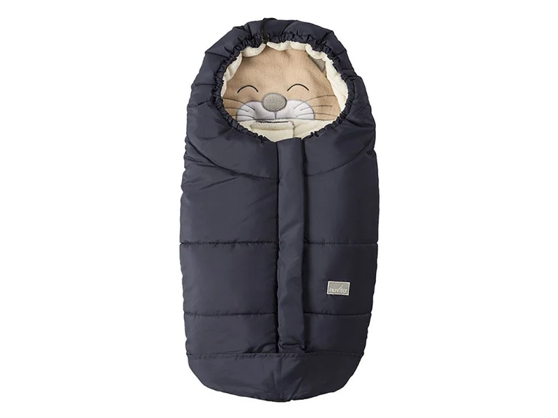 Sacco Per Seggiolino Auto Gr.0 E Carrozzina Nuvita Ovetto Cuccioli Blu Beige Cat