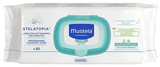 Salviette Detergenti Mustela Relipidanti 50 Pz