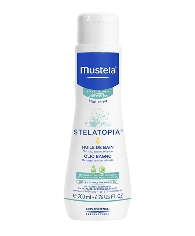 Olio Da Bagno Mustela Stelatopia 200 Ml
