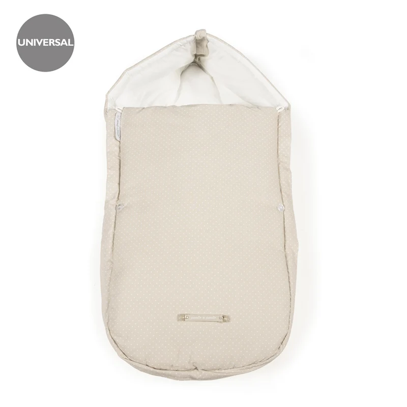 Sacco Universale Per Carrozzina E Seggiolino Auto Gr 0 Pasito A Pasito Laforet Beige