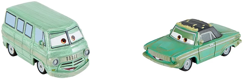 Macchinine Disney Cars 3 Dusty E Rusty 2 Pz
