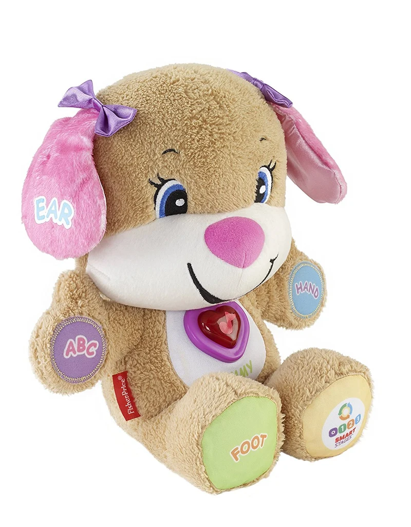 Peluche Fisher Price La Sorella Del Cagnolino Smart Stages