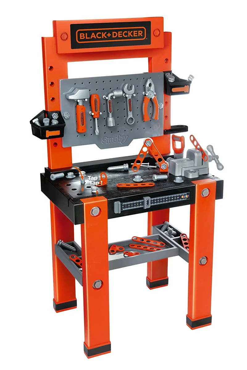 Banco Officina Smoby Black+Decker Bricolo One