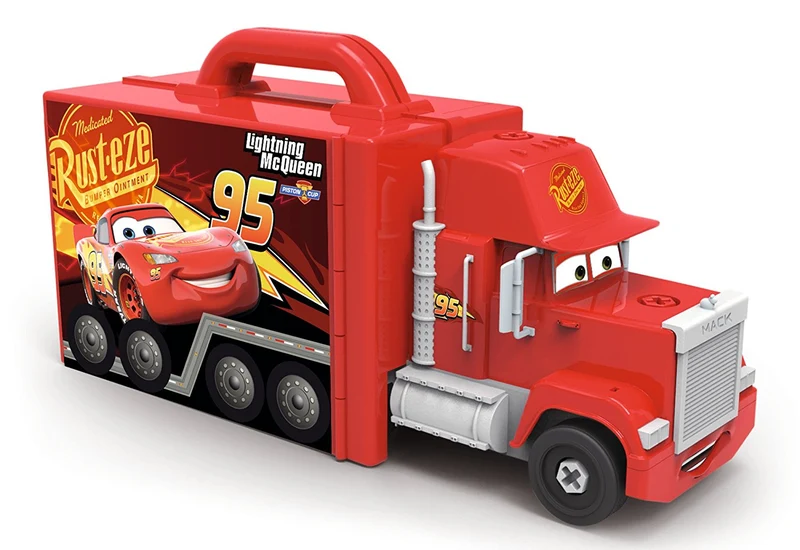 Camioncino Smoby Cars 3 Mack Truck + Macchinina Saetta Mcqueen