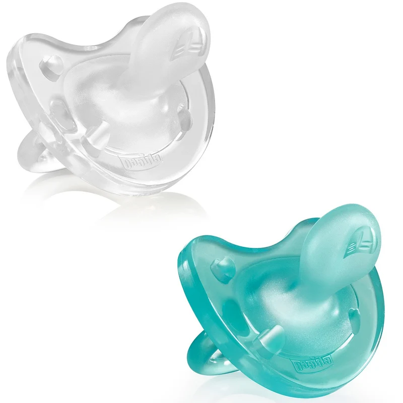 Gommotto Chicco Physio Silicone 0-6m Bimbo 2pz