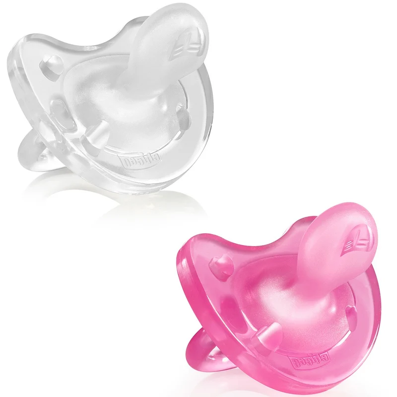 Gommotto Chicco Physio Silicone 0-6m Bimba 2pz