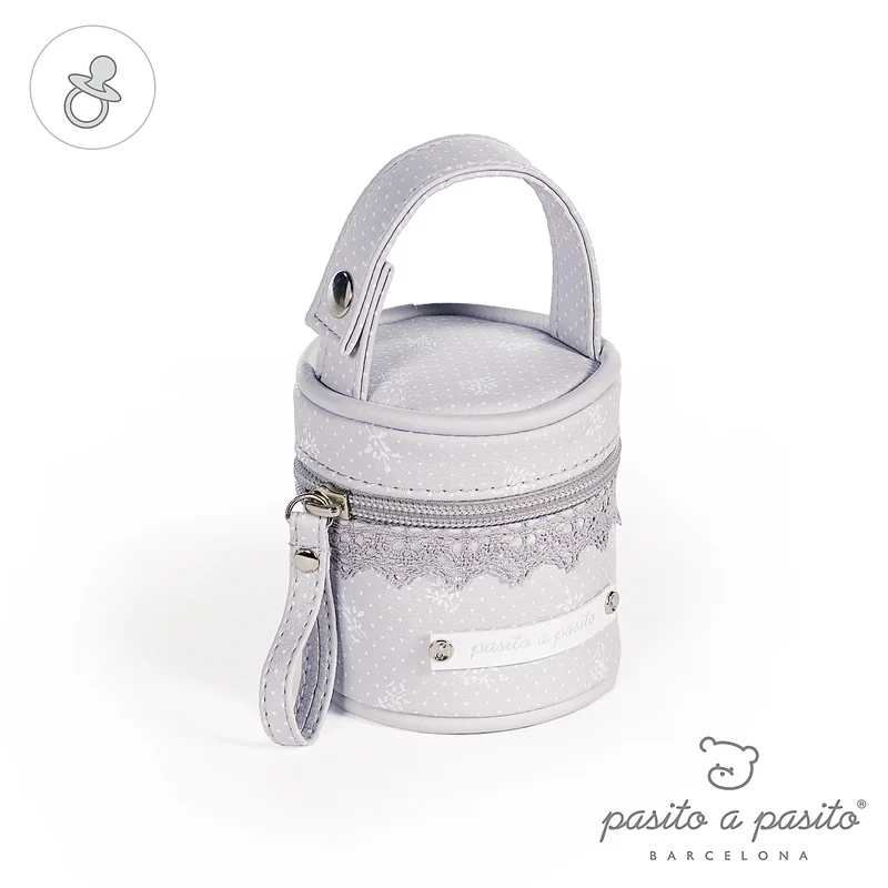 Portaciuccio Pasito A Pasito Verona Fiore Grigio