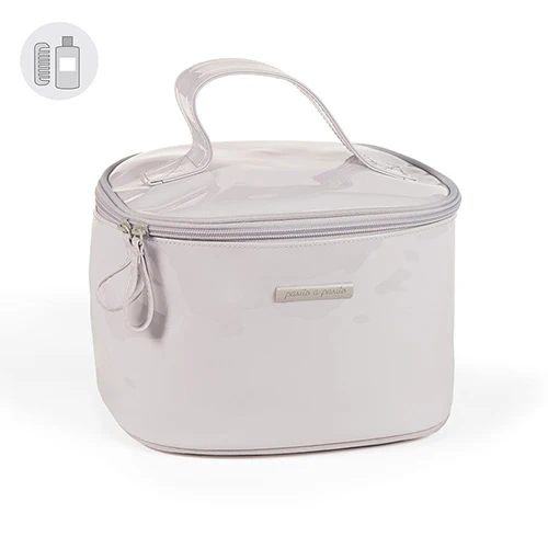 Beauty Case Vanity Pasito A Pasito Tweed Baby Grigio