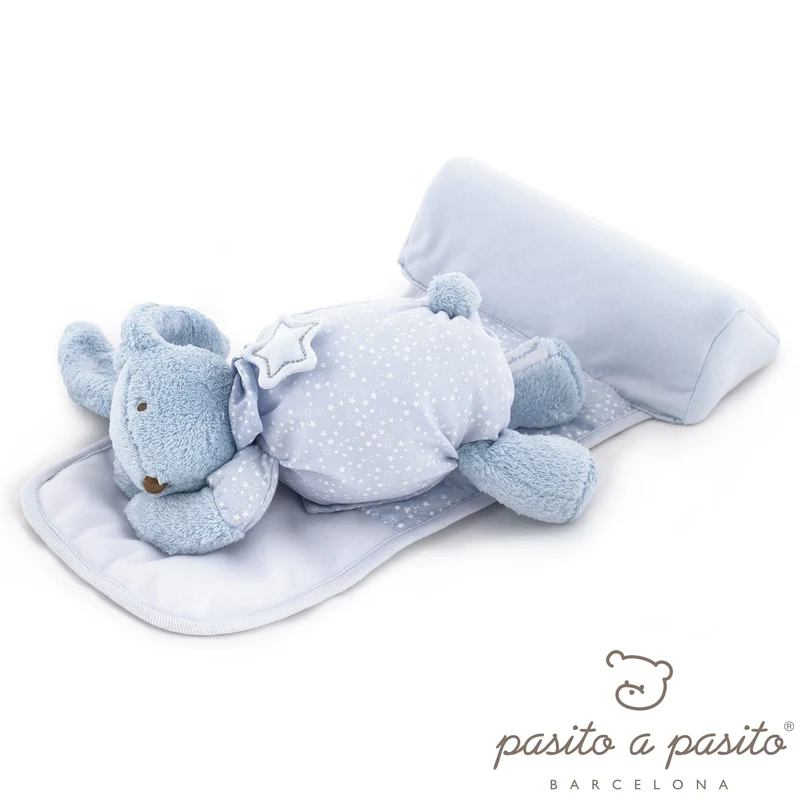 Cuscino Antiribaltamento Pasito A Pasito Coniglietto Etoile Celeste