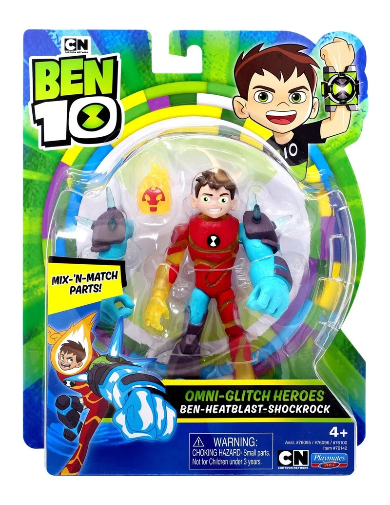 Ben 10 Personaggio Ben-Heatblast-Shockroc