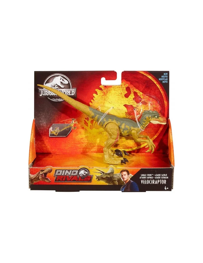 Jurassic World Dino Rivals Velociraptor Attacco Selvaggio