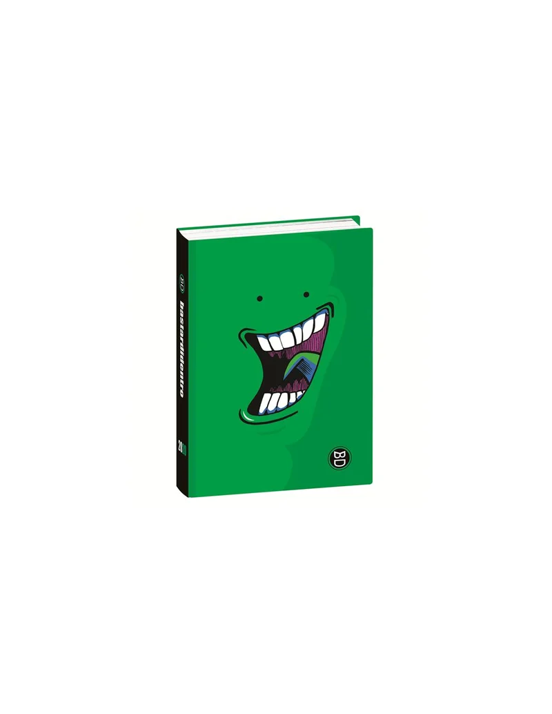 Diario Pocket 16m Bastardi Dentro Faccine Verde Scuro