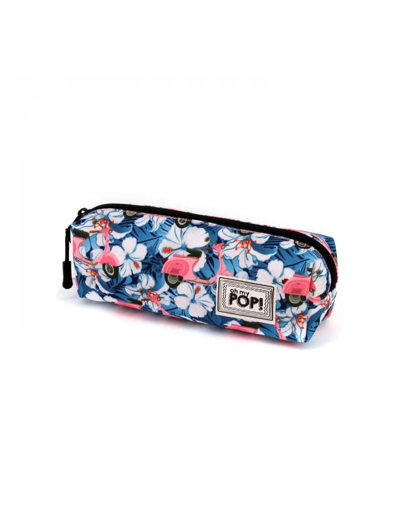 Astuccio Quadrato Oh My Pop Pink Scooter