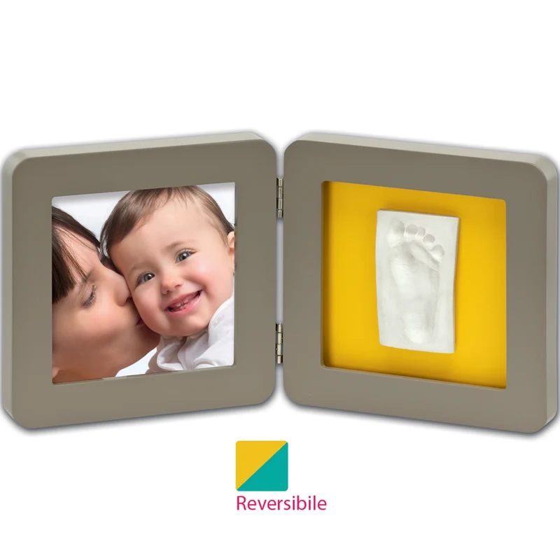 Kit Impronta Baby Art Print Frame Taupe & Azure Sun /