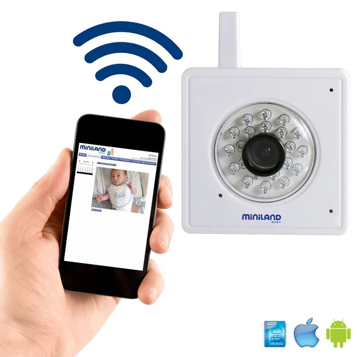Baby Monitor Everywhere Ipcam Wi-Fi Miniland