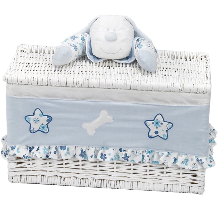 Baule Portagiochi Zerotre Lelly Medio Azzurro