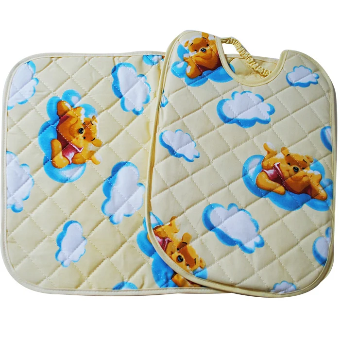 Kit Tovaglietta Colazione Con Bavaglino Winnie The Pooh Disney Gialla