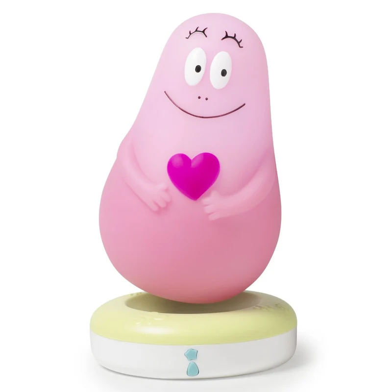 Lampada Pabobo Lumilove Barbapapã Rosa