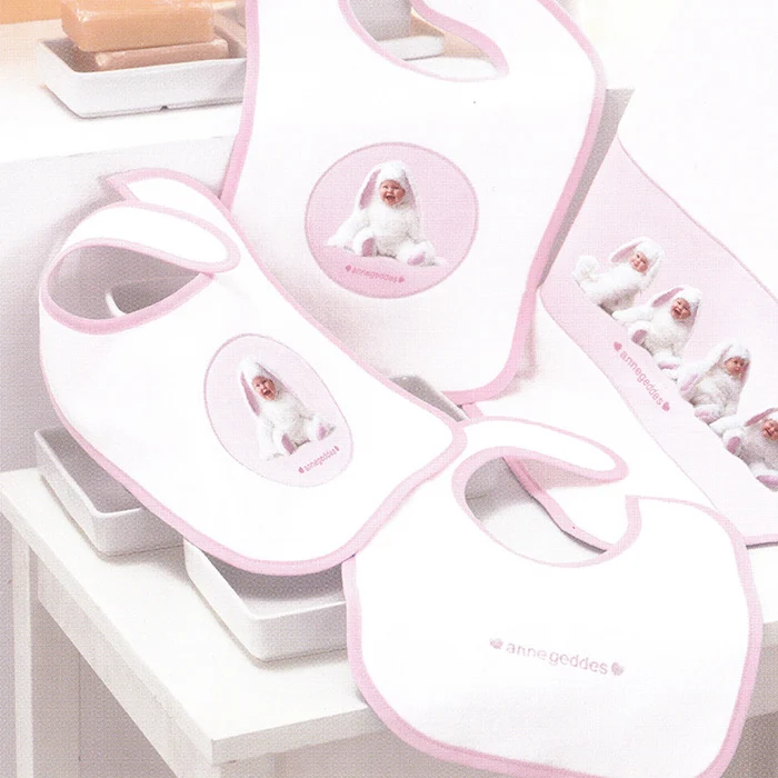 Bavaglini Anne Geddes Pink Bunnies 2 Pz