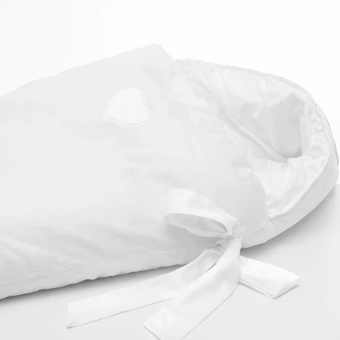 Sacco Nanan Portababy Cuore Bianco /
