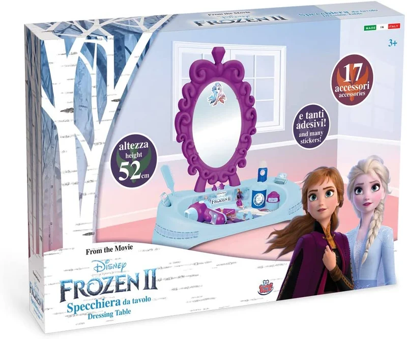 Grandi Giochi Gg02411, Specchiera Da Tavolo Frozen 2