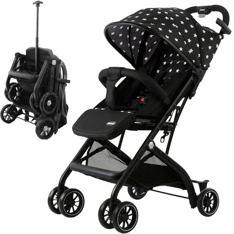 Nunu Passeggino Leggero Bugsy Stelle Nero