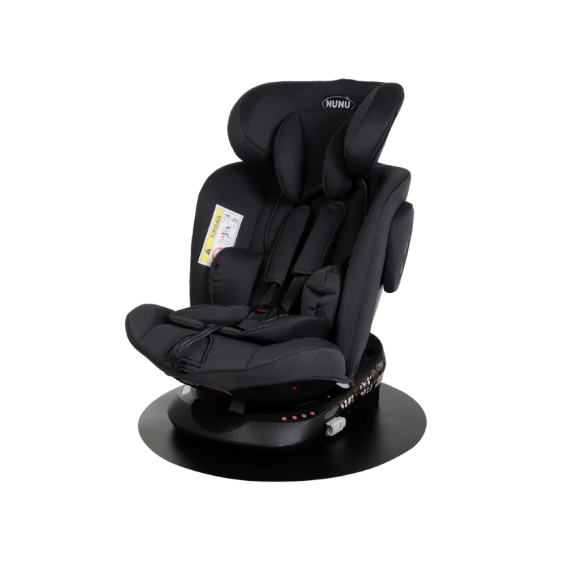 Nunu Seggiolino Auto Strongfix 0/36 Kg Nero